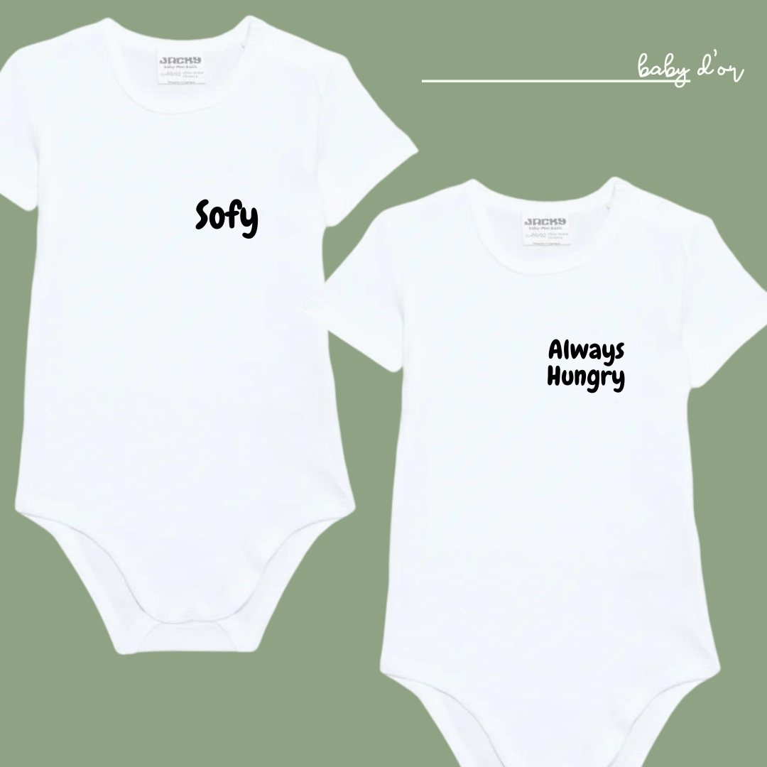 Bedrukking Naam Textiel zelf bestickeren